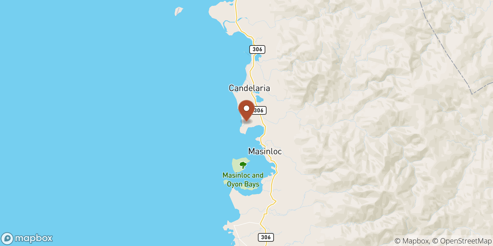 Bani sea temperature map