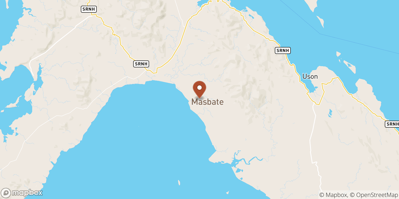 Magsalangi sea temperature map