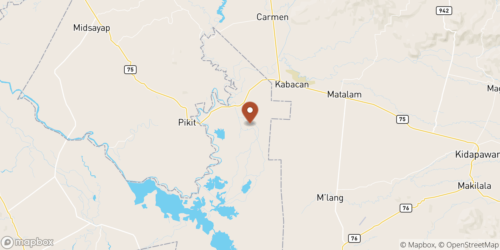 Tunggol sea temperature map