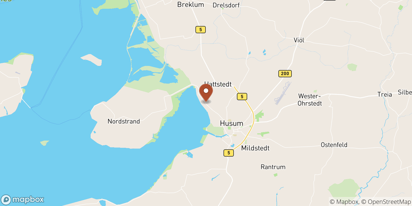 Schobull sea temperature map