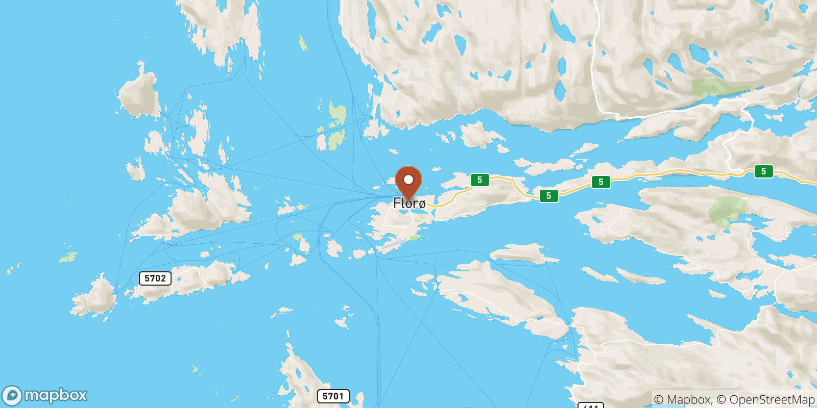 Floro sea temperature map