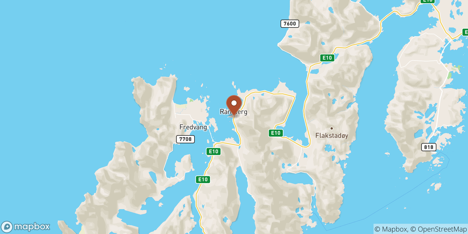Ramberg sea temperature map