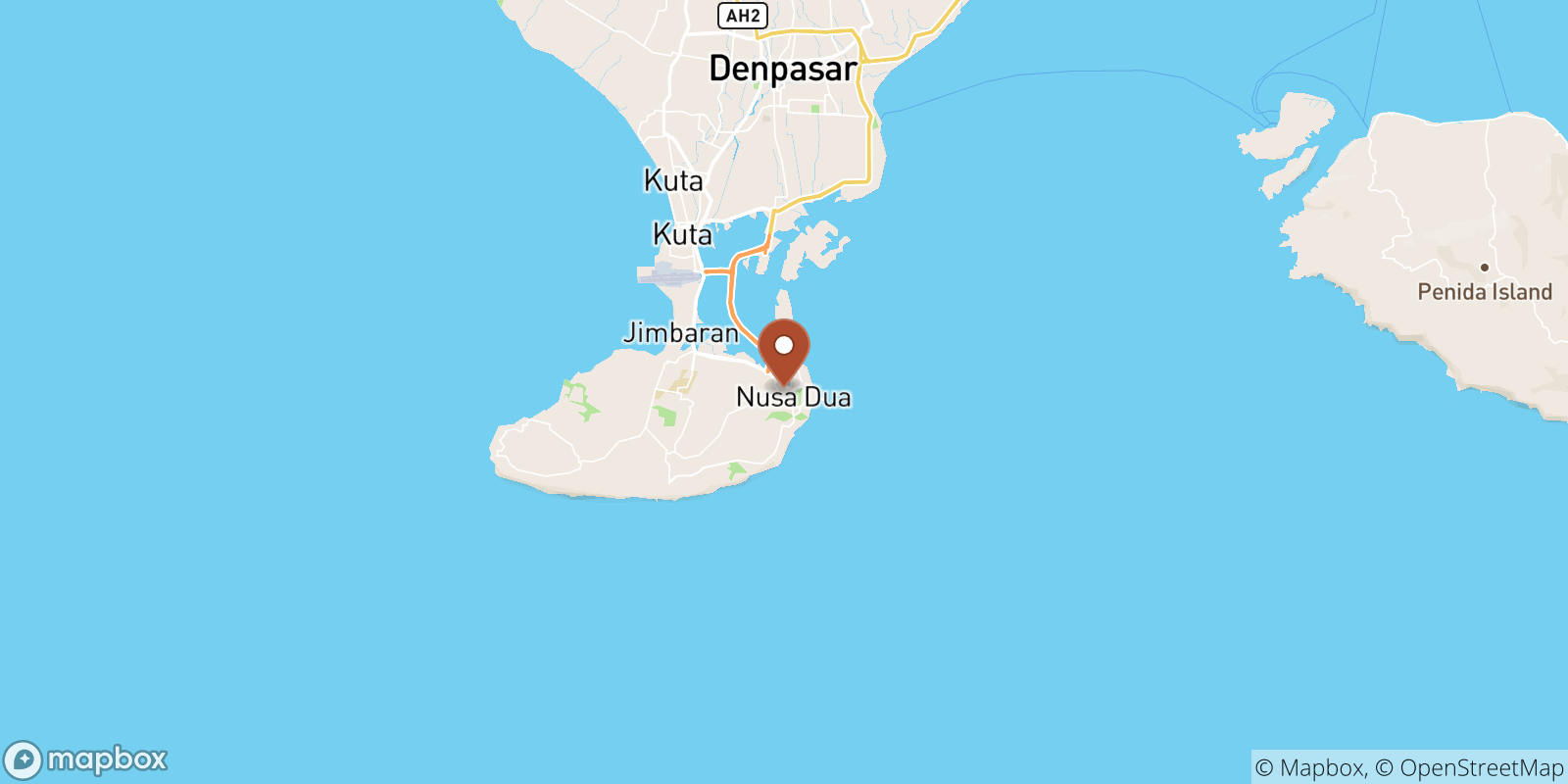 Bualu sea temperature map