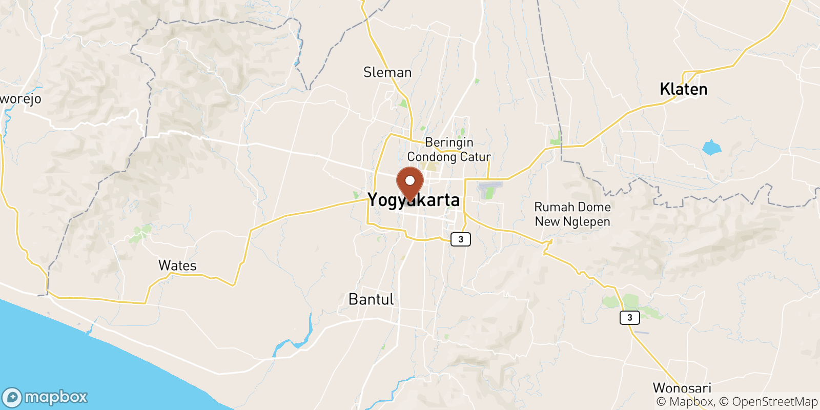 Kauman sea temperature map